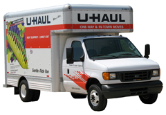 U-Haul has begun modifying certain 14' trucks in LA County by equipping them with propane fuel tanks.